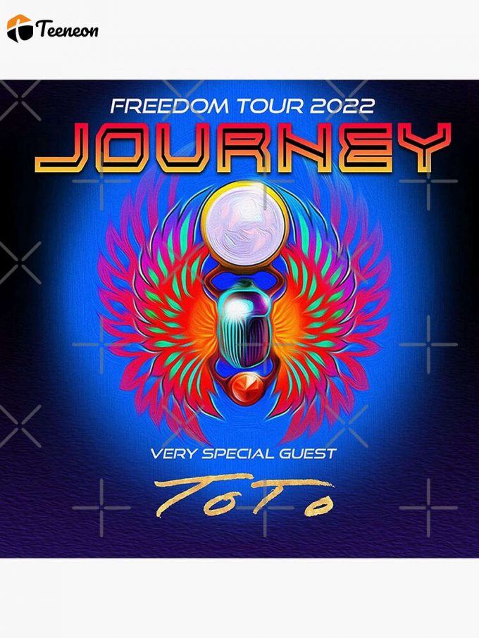 Journey Freedom Rock Tour 2022 Masmart Premium Matte Vertical Poster For Home Decor Gift 1