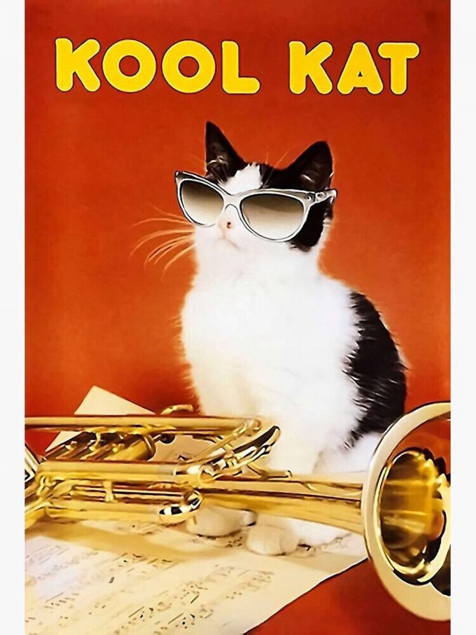 Kool Kat Poster For Home Decor Gift Premium Matte Vertical Poster For Home Decor Gift 2