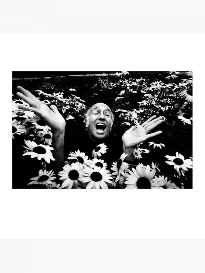 Larry David Is My Mood Flower Premium Matte Vertical Poster For Home Decor Gift 2