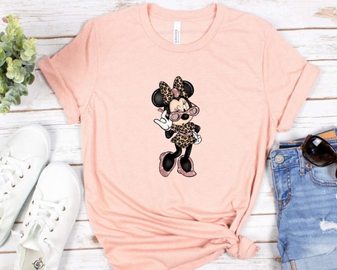 Leopard Minnie Shirt, Minnie Mouse Shirt, Animal Print Shirt, Safari Mouse Shirt, Leopard Shirt, Disney Minnie Shirt, Disney Trip Shirt 2