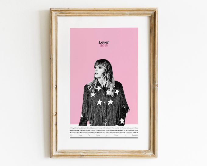 Lover Album Poster For Home Decor Gift | Tay.lor S.wi.ft Poster For Home Decor Gift Swi.ftie Gift Taylor Swi.ftie Merch Tay.lor S.wi.ft Wall Art Tay.lor S.wi.ft Print Midnights Folklore 2