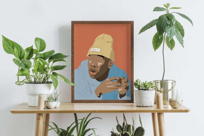 Minimalist Tyler The Creator Poster For Home Decor Gift, Tyler The Creator Wall Art 2