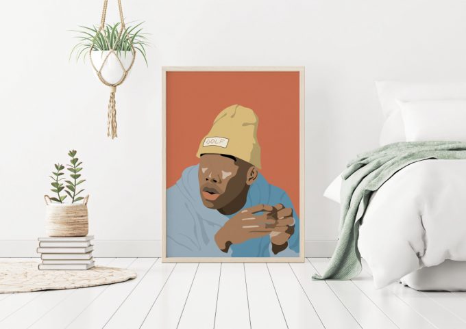 Minimalist Tyler The Creator Poster For Home Decor Gift, Tyler The Creator Wall Art 3