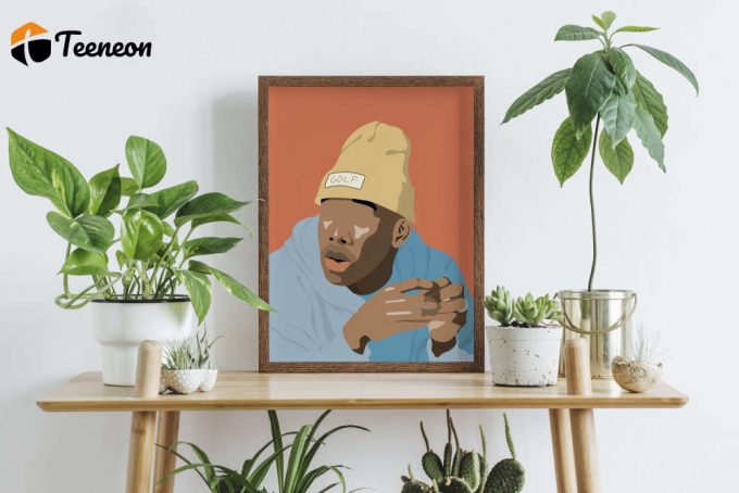 Minimalist Tyler The Creator Poster For Home Decor Gift, Tyler The Creator Wall Art 1