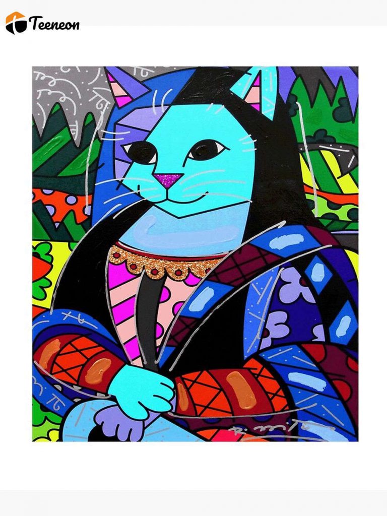 Mona Cat Premium Matte Vertical Poster For Home Decor Gift 3