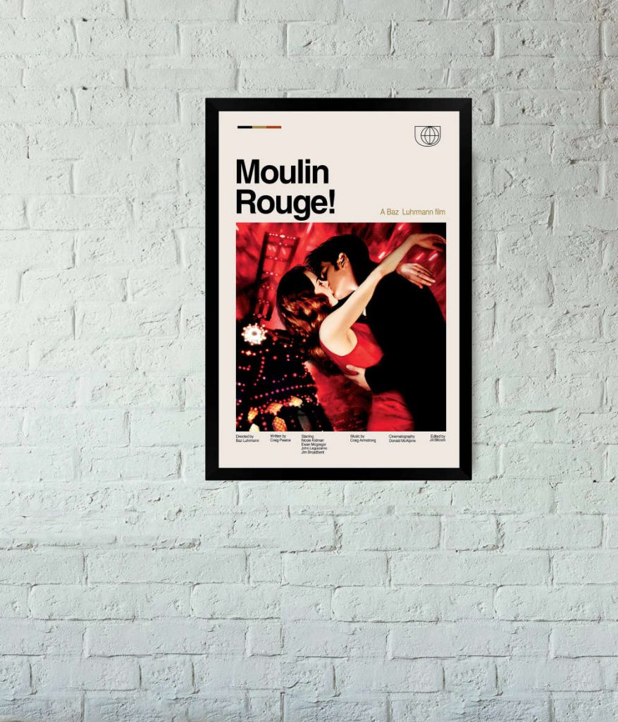 Moulin Rouge Poster For Home Decor Gift - Baz Luhrmann - Retro Movie Poster For Home Decor Gift 6