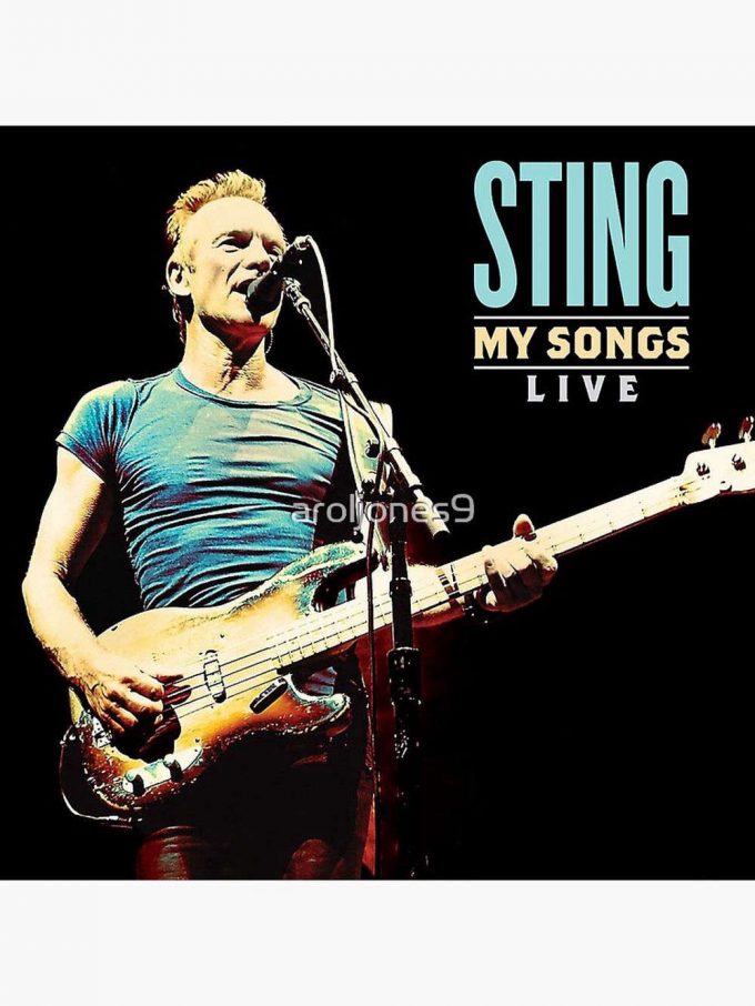 My Sting Songs Live Tour 2022 Masjan Premium Matte Vertical Poster For Home Decor Gift 2