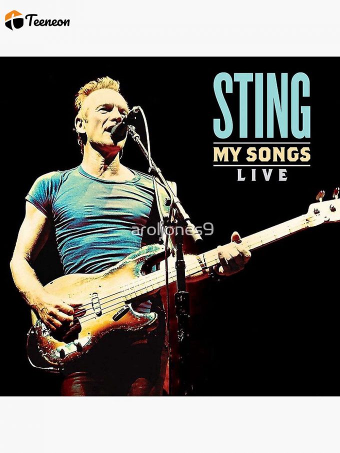 My Sting Songs Live Tour 2022 Masjan Premium Matte Vertical Poster For Home Decor Gift 1