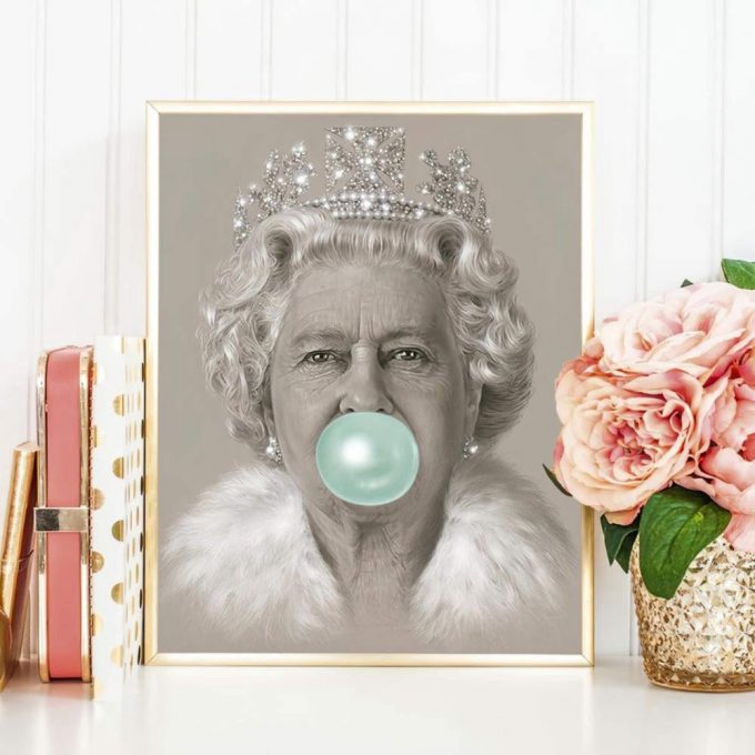 Queen Elizabeth Ii Birthday Special Bubblegum Poster For Home Decor Gift 2