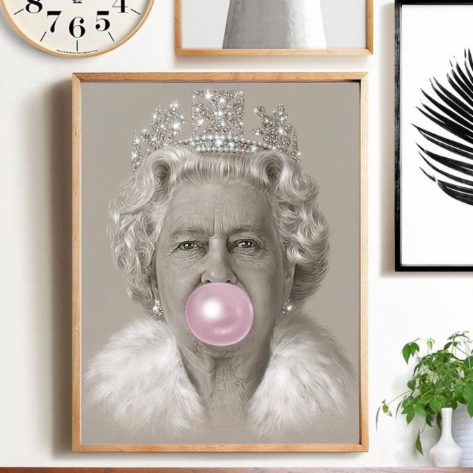 Queen Elizabeth Ii Birthday Special Bubblegum Poster For Home Decor Gift 3