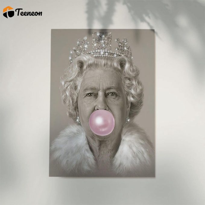 Queen Elizabeth Ii Birthday Special Bubblegum Poster For Home Decor Gift 1
