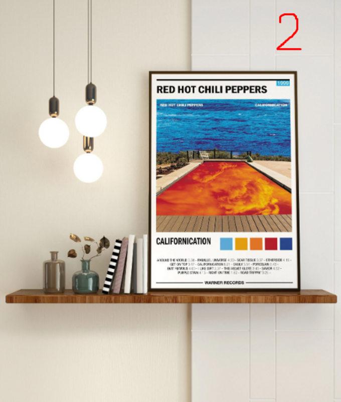 Red Hot Chili Peppers - Californication - Album Poster For Home Decor Gift 3