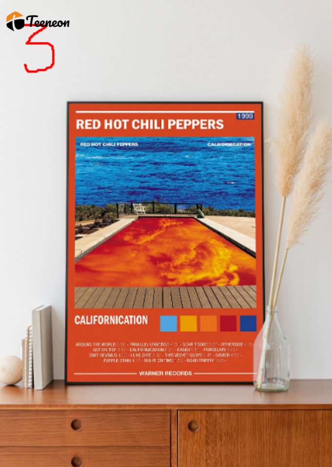 Red Hot Chili Peppers - Californication - Album Poster For Home Decor Gift 1