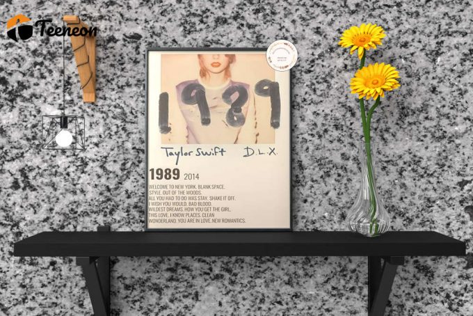Taylorswift Poster For Home Decor Gift - 1989 Song Lyrics Poster For Home Decor Gift - Taylorswift Album Poster For Home Decor Gift, 1