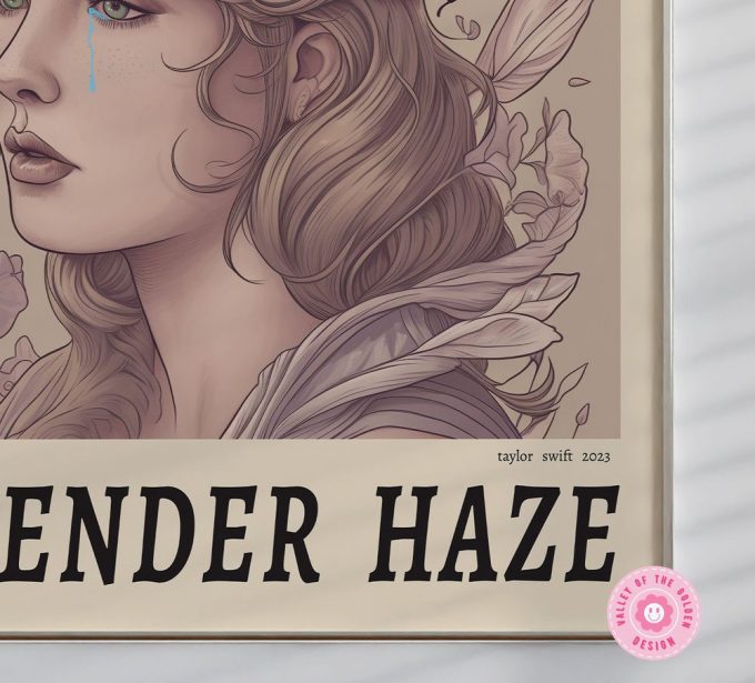 Taylorswift Poster For Home Decor Gift, Lavender Haze Art 2