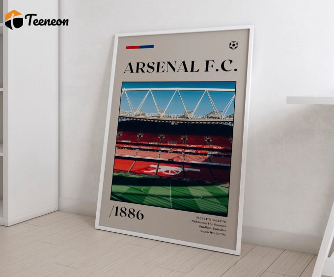 The Arsenal Football Club Poster For Home Decor Gift 1