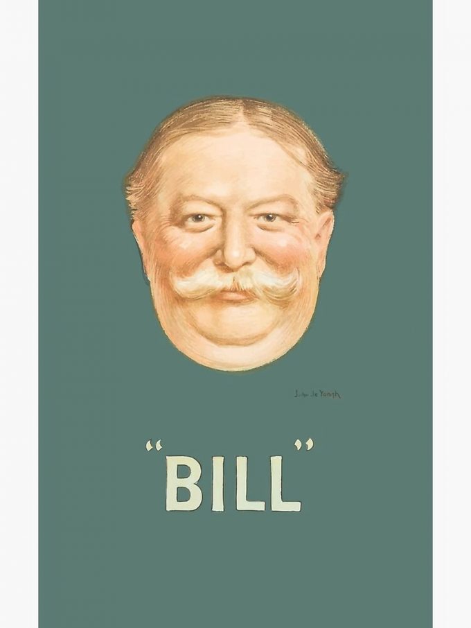 The 'Bill' (Howard Taft Election Poster For Home Decor Gift From 1908) Premium Matte Vertical Poster For Home Decor Gift 2