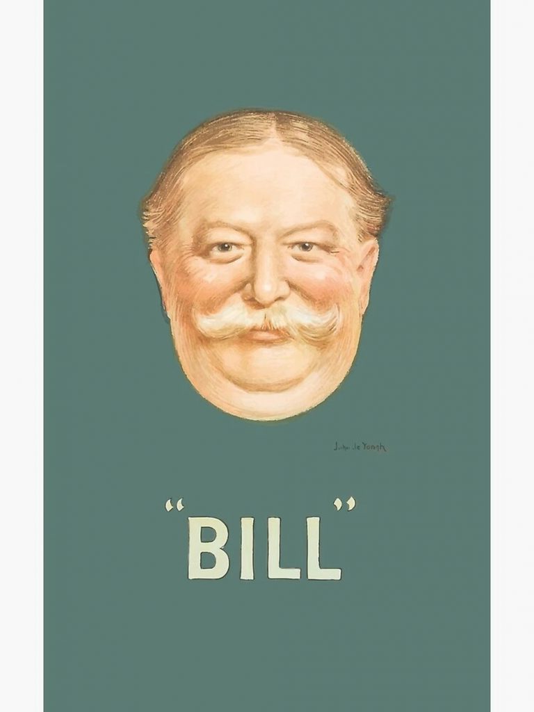 The 'Bill' (Howard Taft Election Poster For Home Decor Gift From 1908) Premium Matte Vertical Poster For Home Decor Gift 5