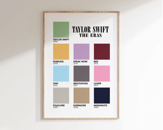 The Eras Poster For Home Decor Gift, Tay.lor S.wi.ft Poster For Home Decor Gift 2