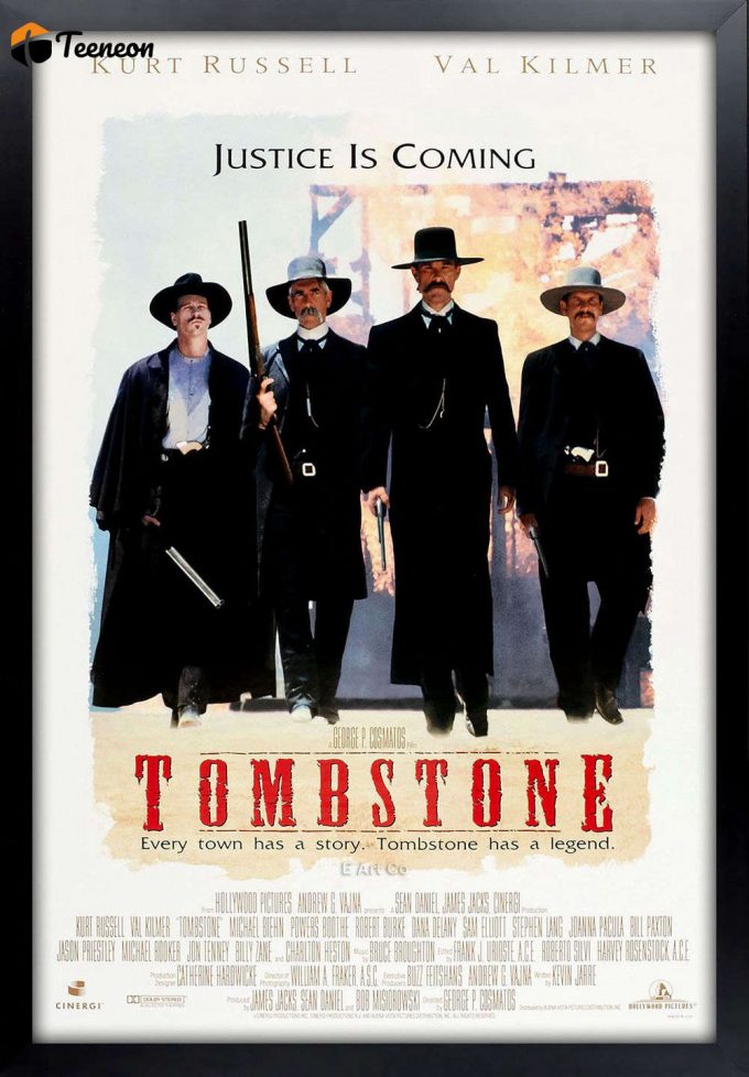 Tombstone Movie Poster For Home Decor Gift 1