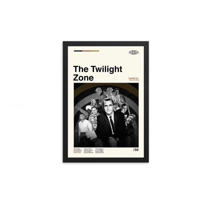 Twilight Zone Poster For Home Decor Gift - Rod Serling - Movie Poster For Home Decor Gift 2