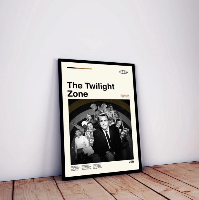 Twilight Zone Poster For Home Decor Gift - Rod Serling - Movie Poster For Home Decor Gift 3