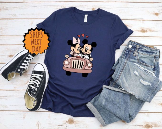 Valentine Day Mickey And Minnie Shirt, Disney Valentines Day Shirt, Disney Valentine Love Gift Shirt, Mickey Minnie Valentine Gift Shirt 2