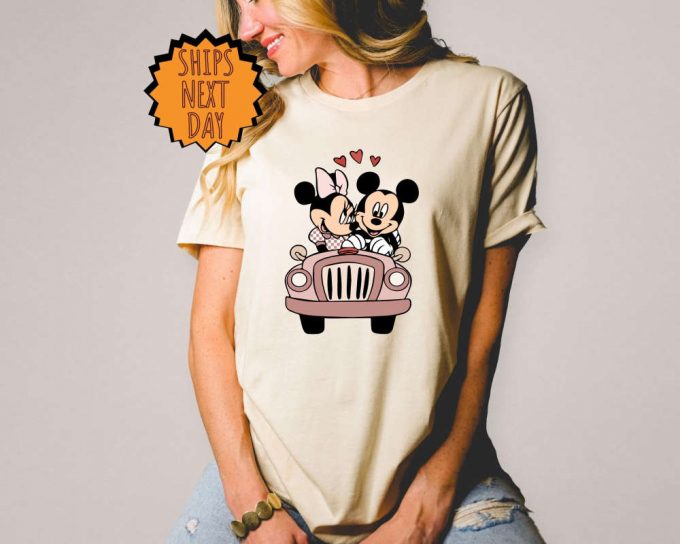 Valentine Day Mickey And Minnie Shirt, Disney Valentines Day Shirt, Disney Valentine Love Gift Shirt, Mickey Minnie Valentine Gift Shirt 5