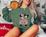 Valentine Day Mickey and Minnie Sweatshirt, Disney Valentines Day Hoodie, Disney Valentine’s Day Shirt, Mickey Minnie Valentine Gift Sweater