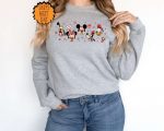 Valentine Mickey and Friends Sweatshirt, Mickey Valentine Hoodie, Disneyland Valentine Shirt, Valentine Day Shirt, Valentine love Sweatshirt