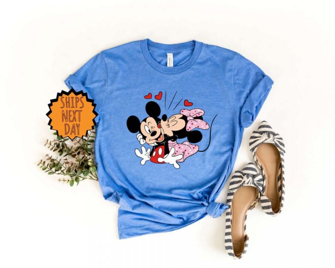 Valentine'S Day Mickey And Minnie Love Shirt ,Disney Couples Love Shirt, Disneyland Heart Shirt, Disney Valentine'S Day, Gift For Girlfriend 8