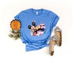 Valentine’s Day Mickey and Minnie love Shirt ,Disney Couples Shirt, Disneyland Shirt, Disney Valentine’s Day Shirt, Gift For Girlfriend Tee