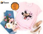 Valentine’s Day Mickey and Minnie love Shirt ,Disney Couples Shirt, Disneyland Shirt, Disney Valentine’s Day Shirt, Gift For Girlfriend Tee