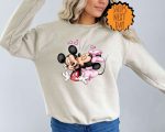 Valentine’s Day Mickey and Minnie Sweatshirt ,Disney Couples Hoodie, Disneyland Sweatshirt, Disney Valentine’s Day, Gift For Girlfriend Tee