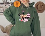 Valentine’s Day Mickey and Minnie Sweatshirt ,Disney Couples Hoodie, Disneyland Sweatshirt, Disney Valentine’s Day, Gift For Girlfriend Tee