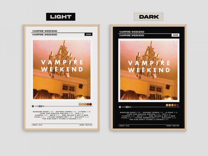 Vampire Weekend - Vampire Weekend Poster For Home Decor Gift / Album Cover Poster For Home Decor Gift 2