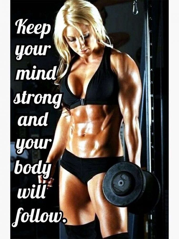 Women'S Inspirational Fitness Quote Premium Matte Vertical Poster For Home Decor Gift 2