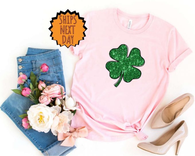 Womens St Patricks Day Shirt, Shamrock Shirt, St Pattys Day Shirt, Womens St Patricks Day Shamrock Shirt, Cute Shamrock Womens Shirts 2