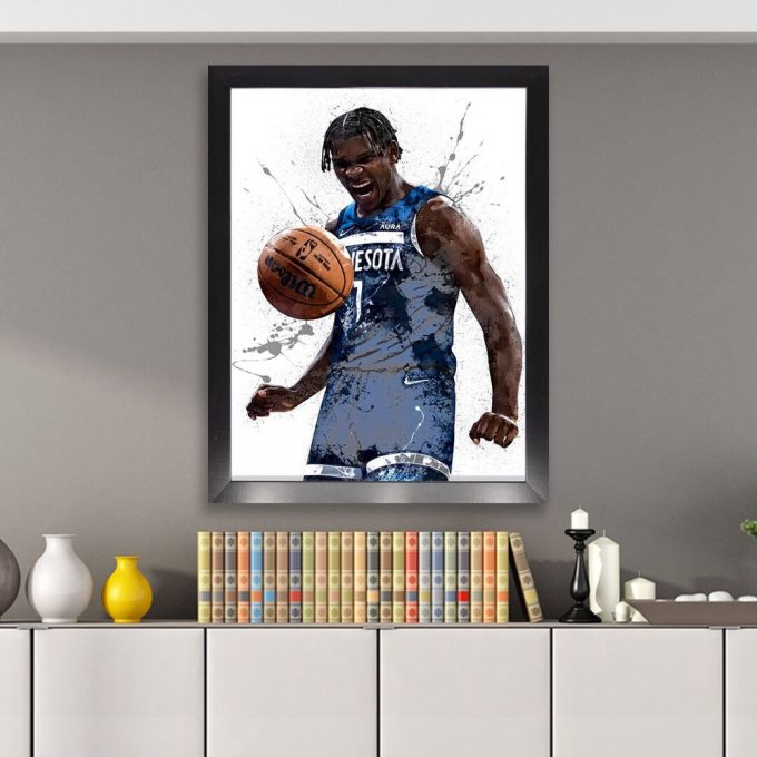 Minnesota Timberwolves Anthony Edwards Poster: Perfect Home Decor Gift! 2