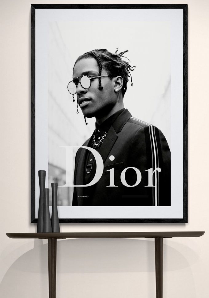 Asap Rocky Poster - Digital Art For Home Decor &Amp; Gifts 3