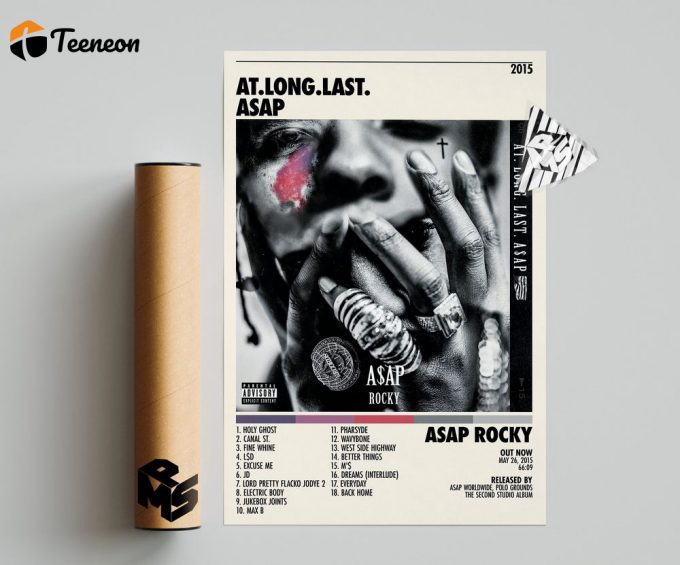 Asap Rocky Poster: Stylish Home Decor Gift At Long Last Asap