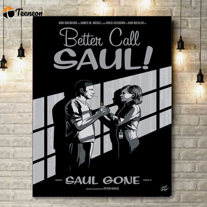 Better Call Saul Poster For Home Decor Gift, Better Call Saul Saul Gone Premium Matte Vertical Poster For Home Decor Gift 1