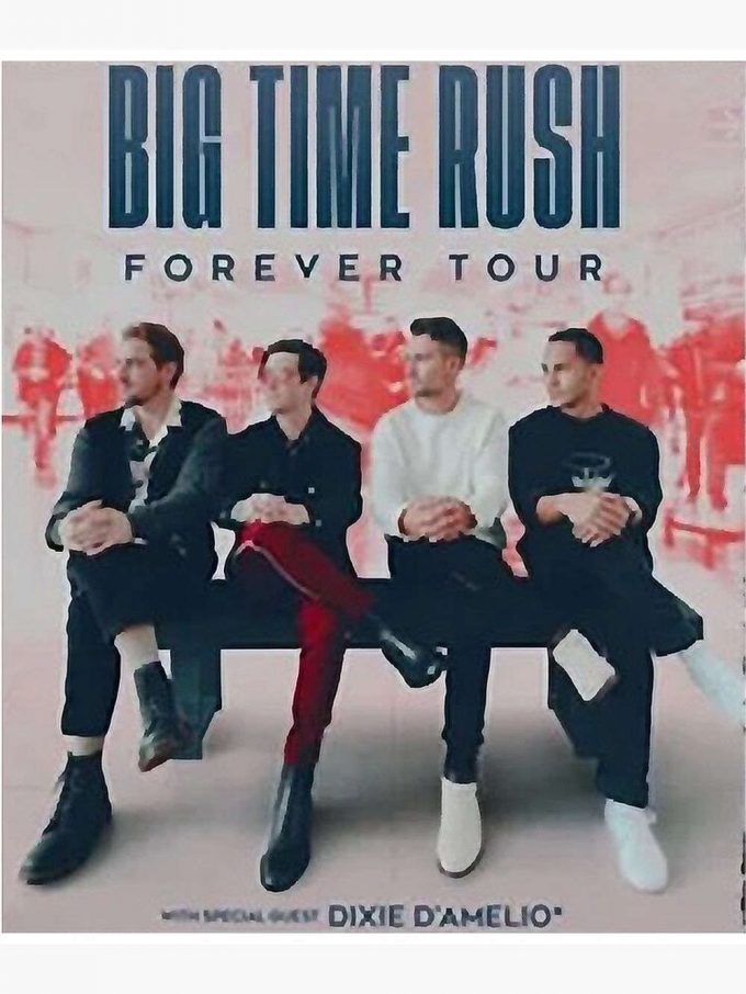 Big Time Rush Forever Tour 2022 Poster: Perfect Home Decor Gift! 3