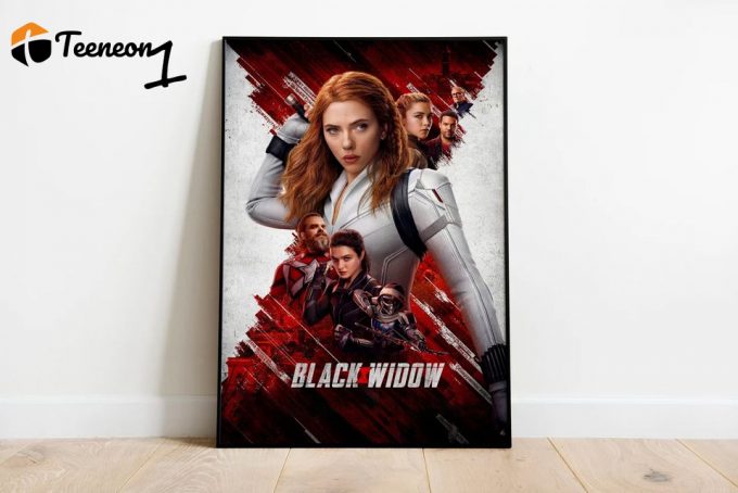 Black Widow Movie Poster For Home Decor Gift Print, Home Decor 1