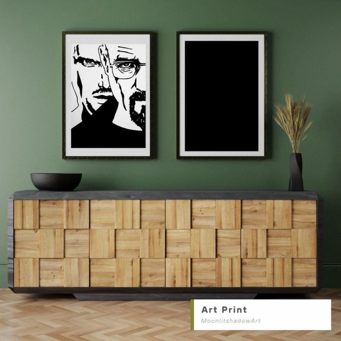 Breaking Bad Movie Art, Black And White Wall Premium Matte Vertical Poster For Home Decor Gift 3