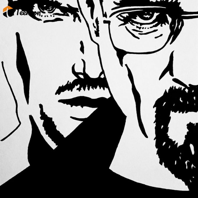 Breaking Bad Movie Art, Black And White Wall Premium Matte Vertical Poster For Home Decor Gift 1