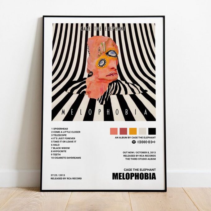 Cage The Elephant Poster For Home Decor Gifts Melophobia Poster For Home Decor Gift 3