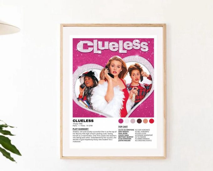 Clueless Movie Poster: Perfect Home Decor Gift For Fans 2