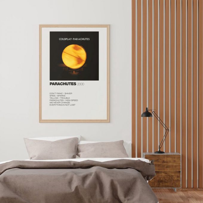 Coldplay Album Poster For Home Decor Gift, Minimalist Polaroid Premium Matte Vertical Poster For Home Decor Gifts 4