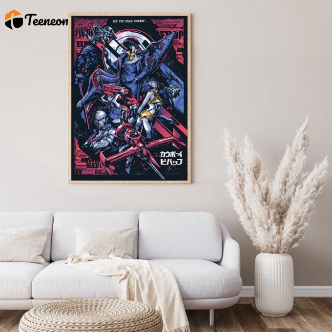 Cowboy Bebop Anime Poster For Home Decor Gift Canvas Poster For Home Decor Gift 1